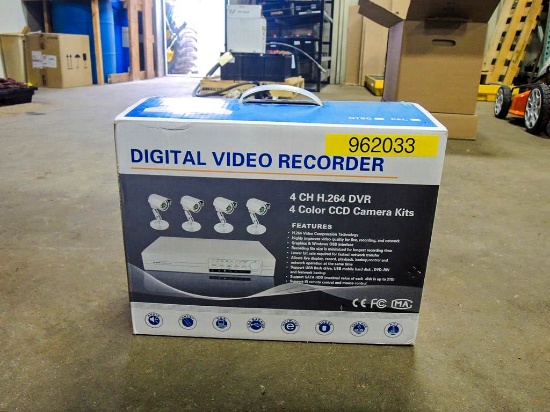 Digital Video, 4 Camera Home Security System (NIB)