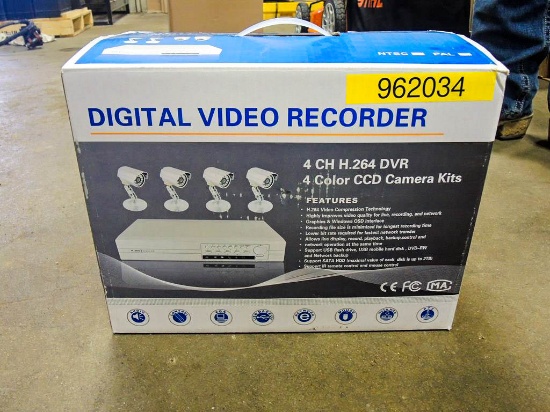 Digital Video, 4 Camera Home Security System (NIB)