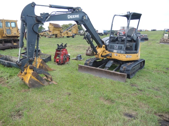 2008 Deere 50D "Mini" Excavator #FF050PX246260