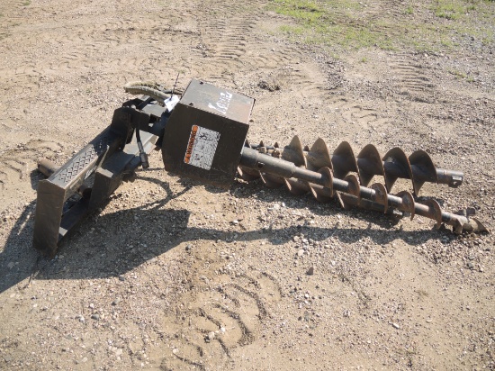 Lowe Skid Steer Post Hole Digger w/4 Bits