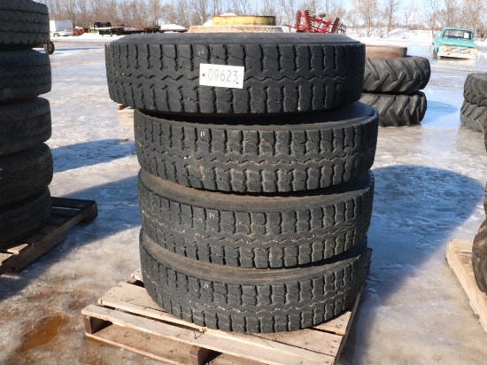 Bridgestone 11R 22.5 Drive Tires #