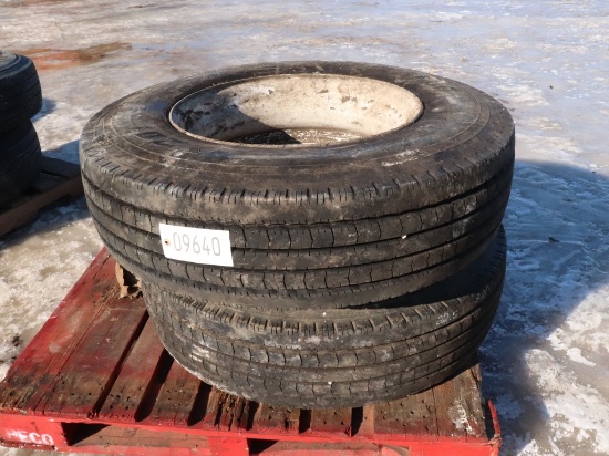 Dynacargo 295/75R22.5 Steer Tires #