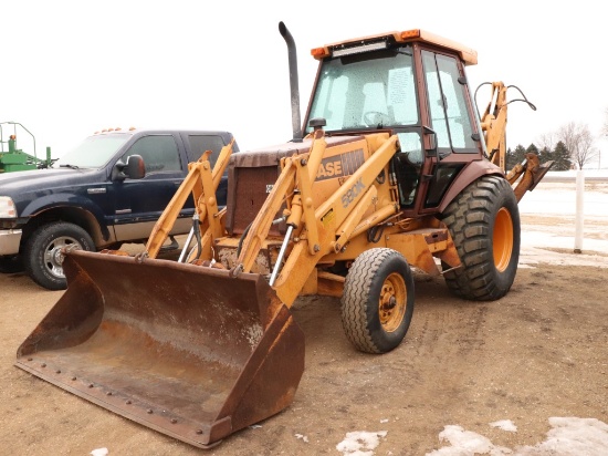 1990 Case 580K Loader Backhoe #JJG0025231