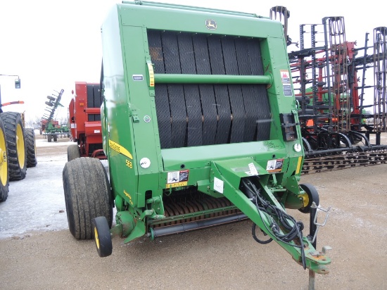 2009 JD 568 Round Baler #E00568X355546