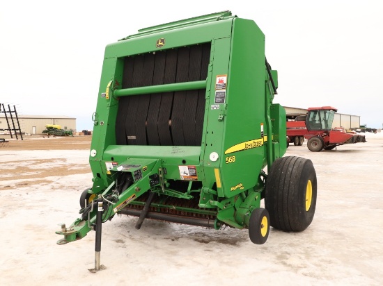 2009 JD 568 Round Baler #357300