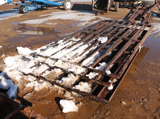 Pallet of 3 Square Tube Gates