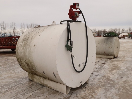 1000 Gal Fuel Barrel w/ Pump