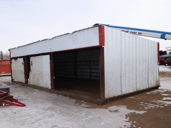 12' x 30' Cattle Shelter