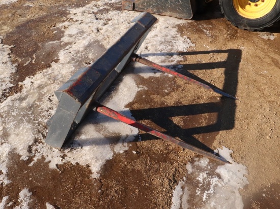 Bale Spear  For Skid Loader #