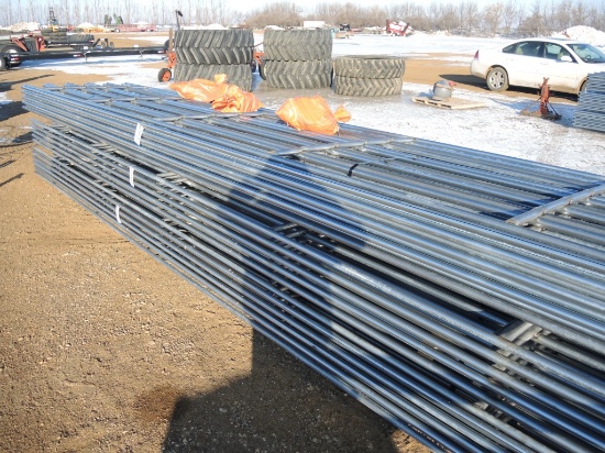 New 6 Bar x 20' Continuous Fence Panels