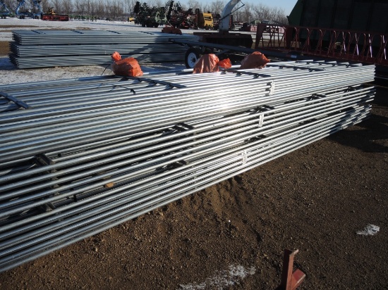 New 6 Bar x 20' Continuous Fence Panels