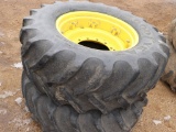 GY 540/65R30 Tires, Rims, & Centers #