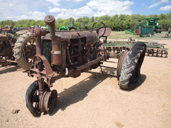 1937 IHC F20 Tractor #100589