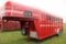 2000 GN 8 x 27 Keifer 4 Horse Stock Trailer #