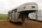 1989 Ponderosa 7x16 GN Stock Trailer #