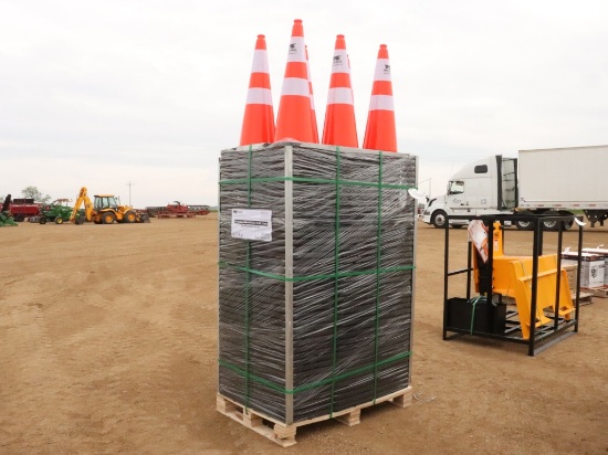 TMG Industrial 29" Reflective Traffic Cones
