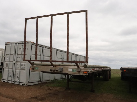 1982 Rave Aluminum 45' Flatbed Trailer #