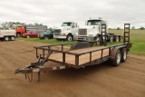 2008 Buck Dandy 8' x 16' Trailer #