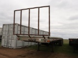 1982 Rave Aluminum 45' Flatbed Trailer #
