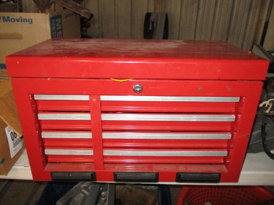 Tool chest with tools