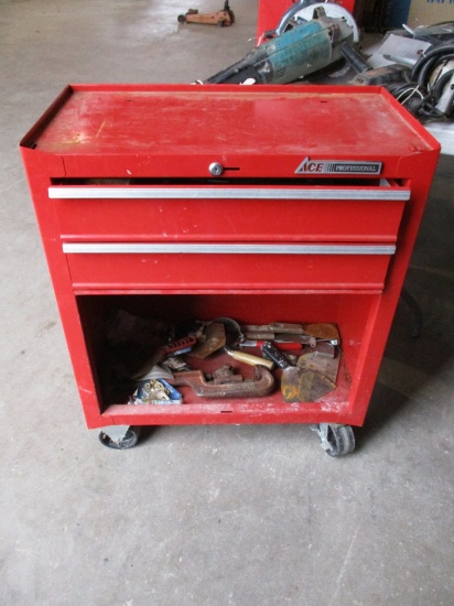 Tool chest with tools
