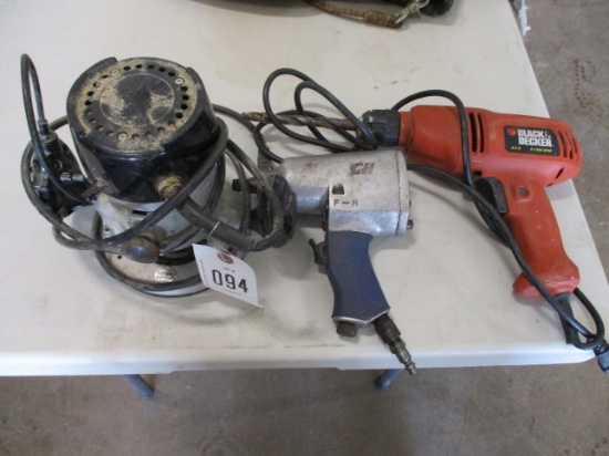 Impact,Drill, Router