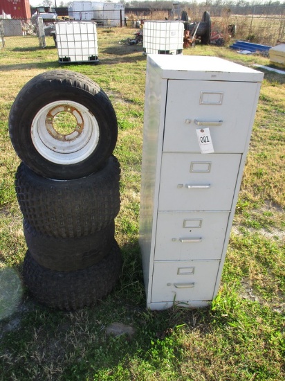 Tractor Tires, File Cabinet