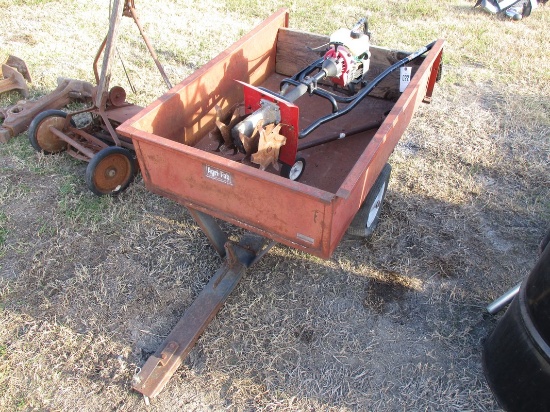 Lawn Trailer & Yard machine Cultivator