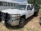 2008 Chevy 3500 Duramax 4x4 Crew Cab Flatbed 158k miles White Vin#82550 Runs