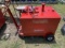 Tanker 100 gallon fuel Tank on wheels with manual pump