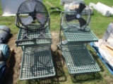 3- Carts & 2 Fans