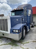 1995 Peterbilt 377 blue