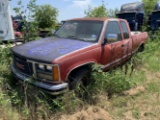 1989 GMC X Cab Pickup red