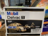6 Cases of oil Mobil Delvac 5W-30