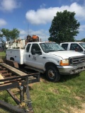 2000 F350 Open Crane V10 Gas runs