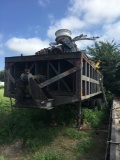 25ft End Dump Trailer Scrap included