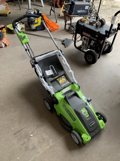 Greenworks 16" Electric Push Mower