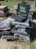 Pallet full of Texas Tech, north Texas, TCU Bleacher seats