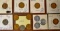 14 Wheat Pennies - 1918s, 1913d, 1920d, 1925s, 1931d, 1921, 1944s, 1952d, 1930d, 4-1943