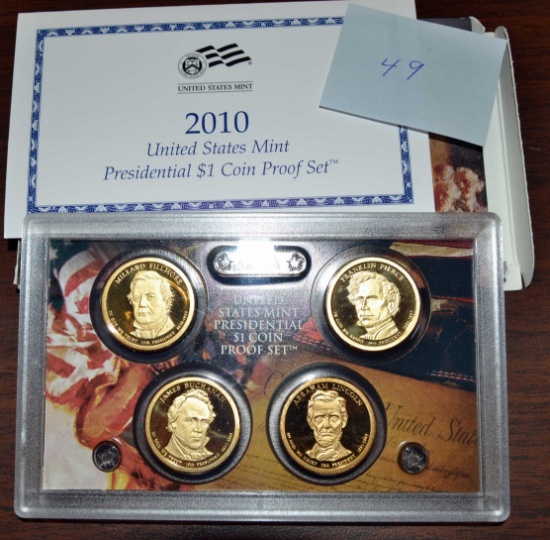 2010 Us Mint Presidential Coin Set