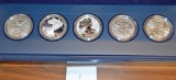 25th Anniversary Silver Eagle Set Mint