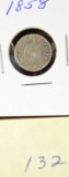 1858 Half Dime