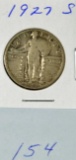 1927 S Standing Liberty Quarter