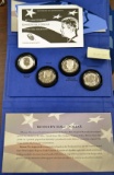 2014 50th Anniversary Jfk 4 Silver Coins