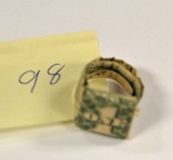 Custom Made 1 Paper Dollar Ring