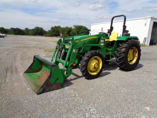 John Deere 5075E with Loader SN PY5075E001810