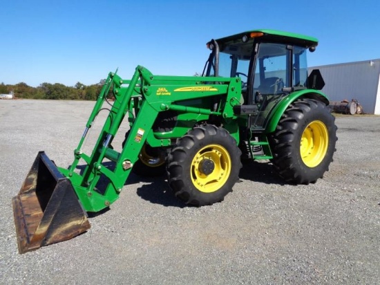 John Deere 5093E with loader SN LV5093E160158