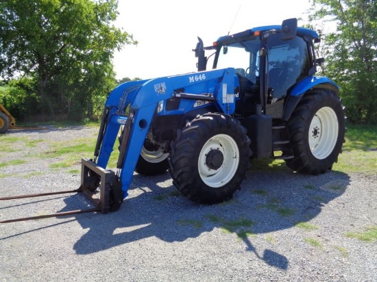 New Holland TS115A with loader SN ACP260651