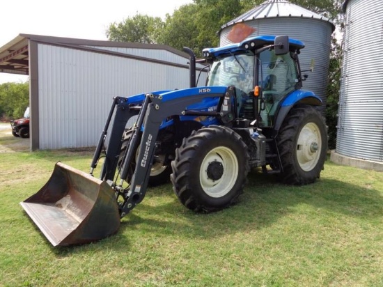 New Holland T6.145 With Loader SN ZGED05674
