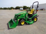 John Deere 1026R with Loader SN 1LV1026RACH216909